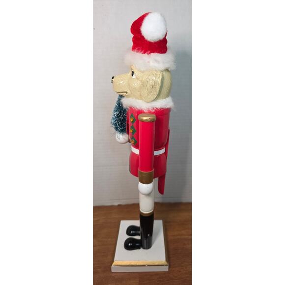 2023 Wondershop Dog Christmas Holiday 14" Wooden - Picture 4 of 7